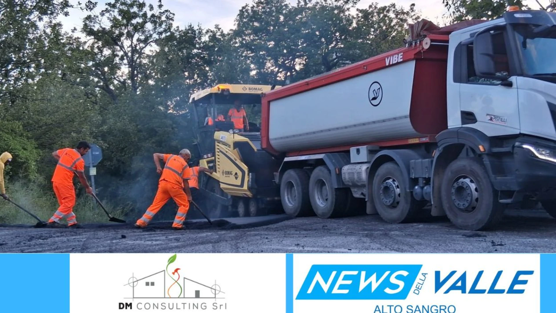 Colli a Volturno: la strada interpoderale di “Valle Porcina” torna all’antico splendore. Il Comune sta concludendo in questi giorni le opere di ripristino dell’arteria.